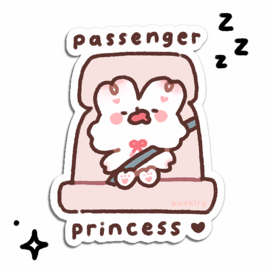 Passenger Princess Bimbo Sticker