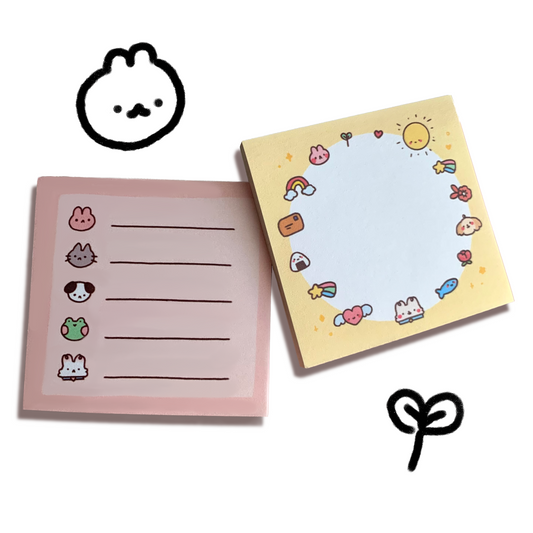 Doodle Pets Sticky Notes
