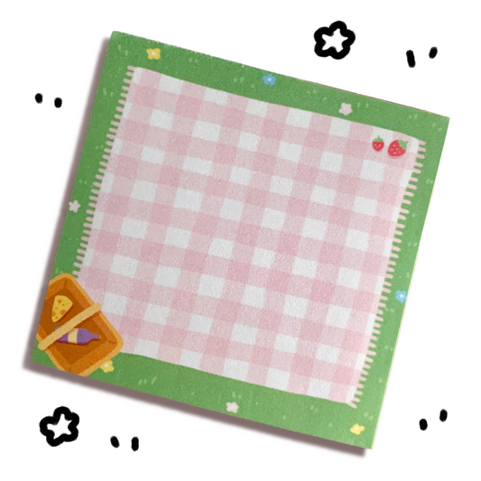 Picnic Blanket Sticky Notes