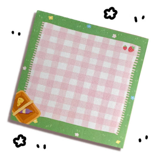 Picnic Blanket Memo Pad