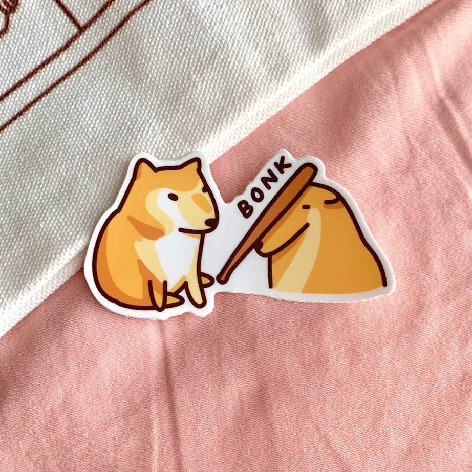BONK Doge Stickers