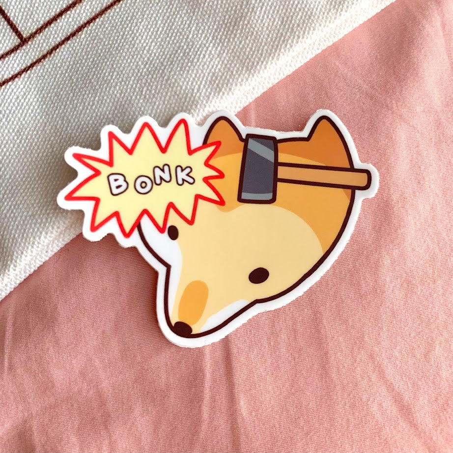 BONK Doge Stickers
