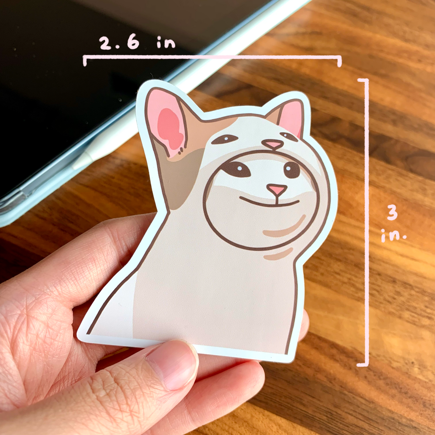 Pop Cat Stickers
