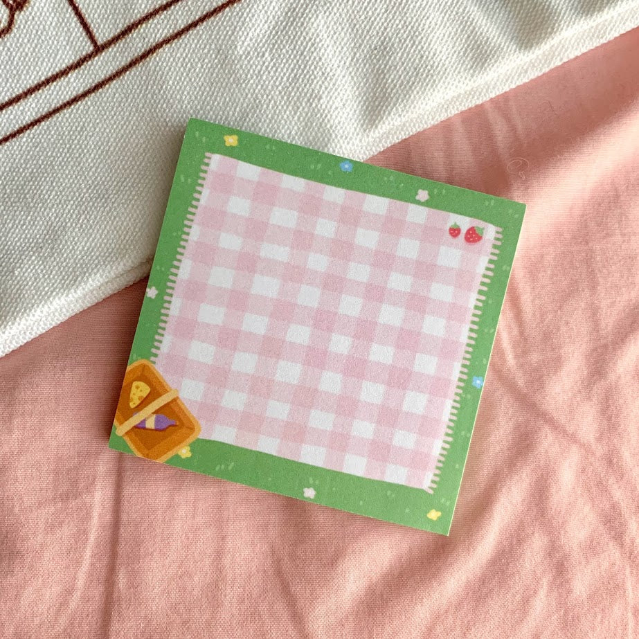 Picnic Blanket Sticky Notes