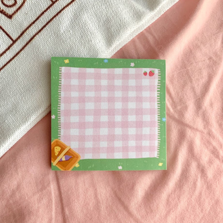 Picnic Blanket Sticky Notes
